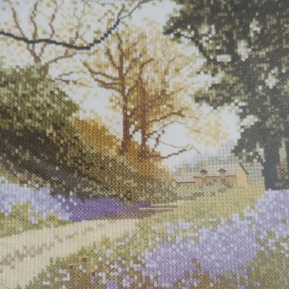 Heritage Stitchcraft Bluebell Lane John Clayton Cross Stitch Pattern